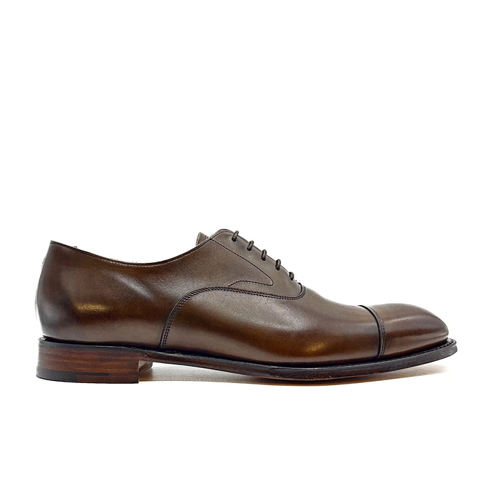Alfred Mocha Calf Leather Oxford Cap Toe