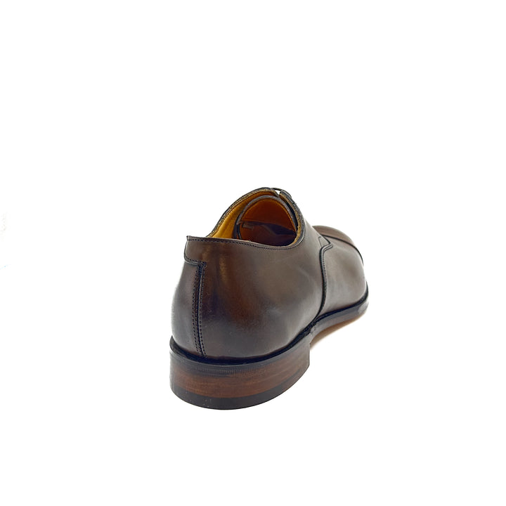 Alfred Mocha Calf Leather Oxford Cap Toe
