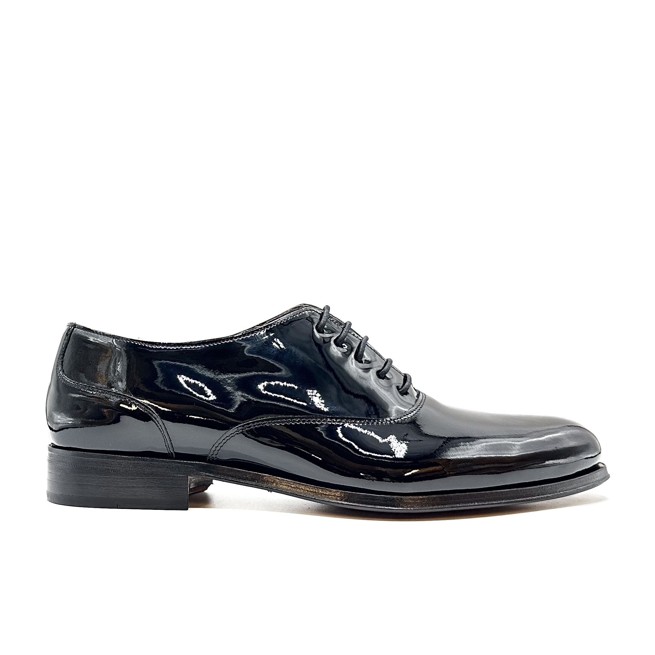 9998 Black Patent Oxford – Josephs Sydney