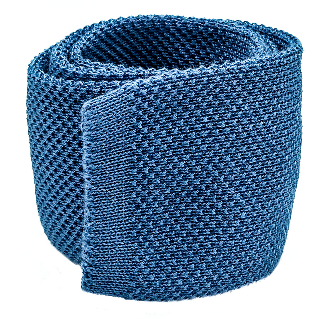 Light Blue Woven Tie