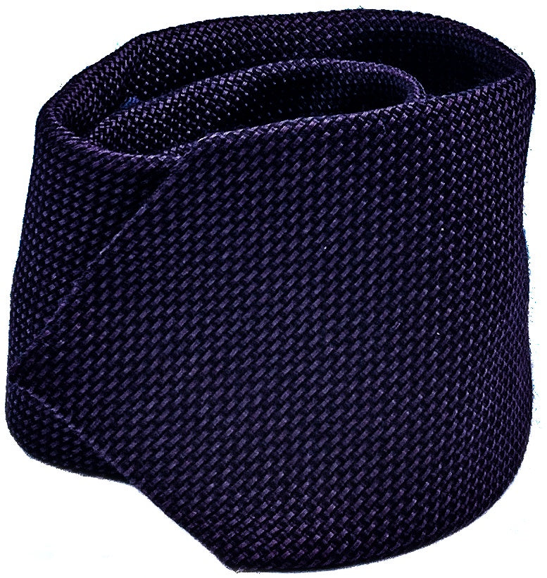 Purple Basketweave Tie