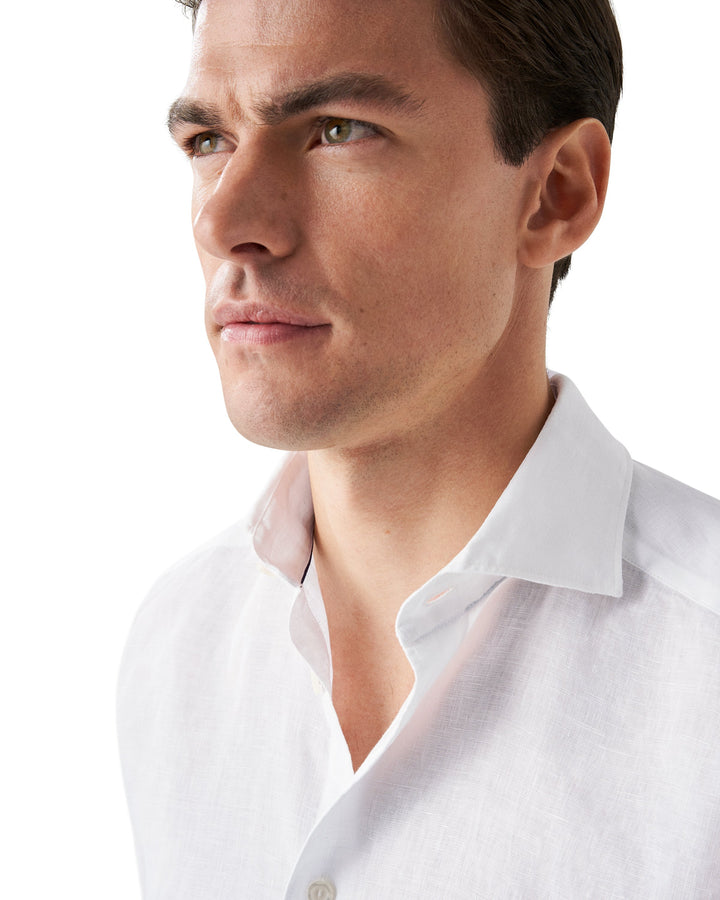 Slim Fit Casual Organic Linen