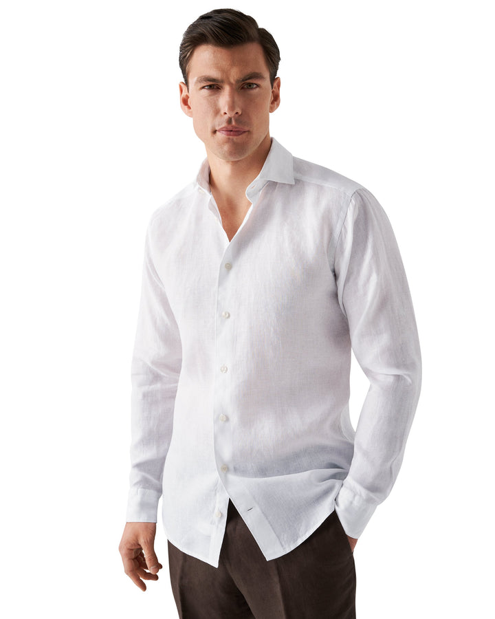 Slim Fit Casual Organic Linen