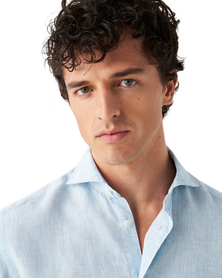 Slim Fit Casual Organic Linen