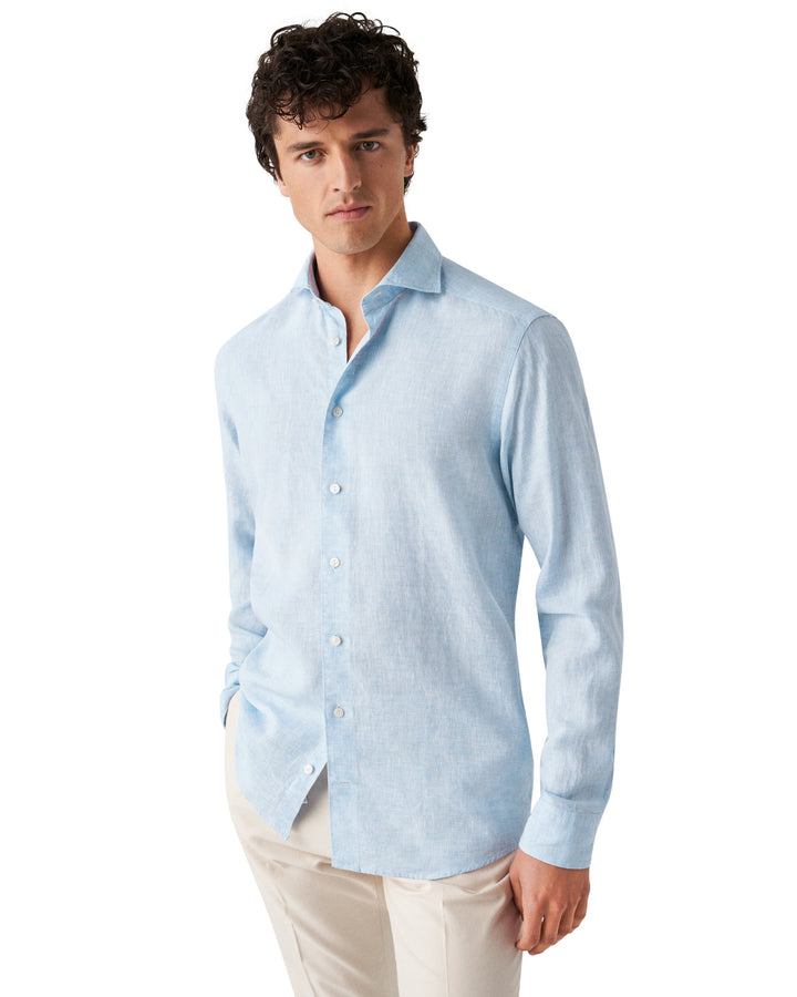 Slim Fit Casual Organic Linen
