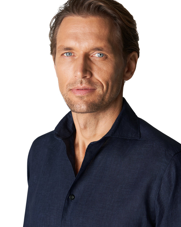 Slim Fit Casual Organic Linen