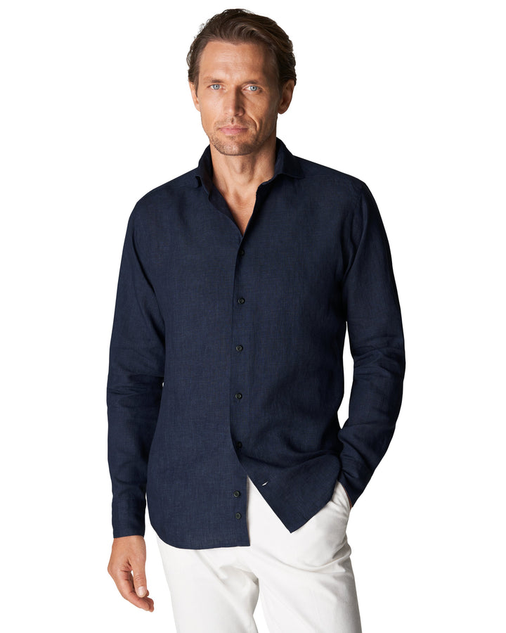 Slim Fit Casual Organic Linen