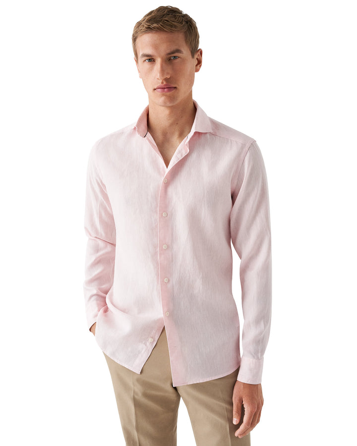 Slim Fit Casual Organic Linen