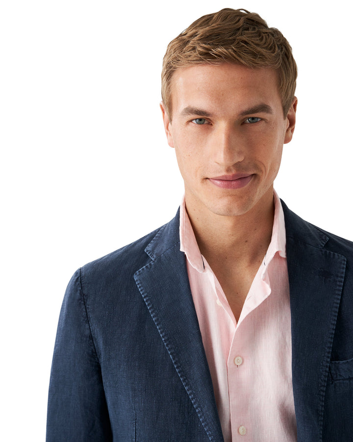 Slim Fit Casual Organic Linen