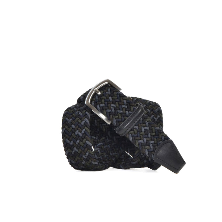 Classic Multi Colour Elastic Woven Belt