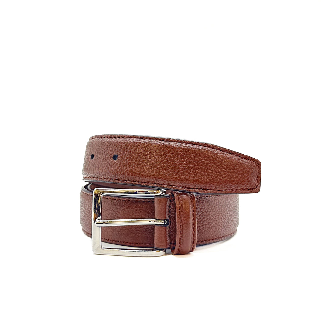 Stitched Grained Leather