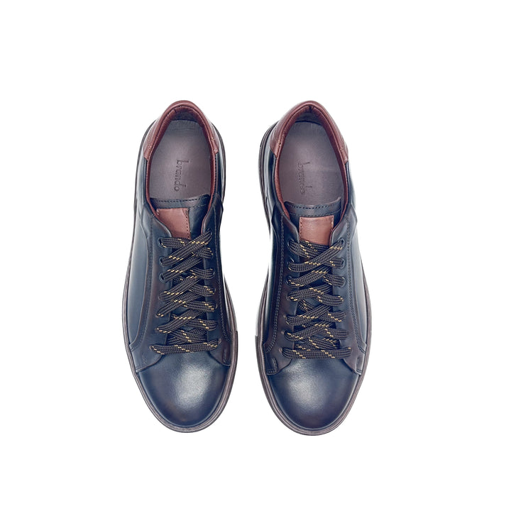 91099B Leather Cupsole Sneaker
