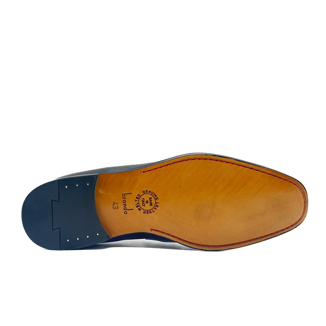 Hudson Calf Leather Horsebit Loafer