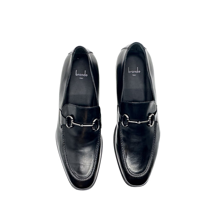 Hudson Calf Leather Horsebit Loafer