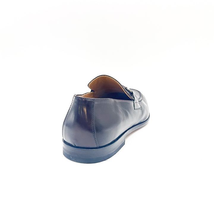 Hudson Calf Leather Horsebit Loafer