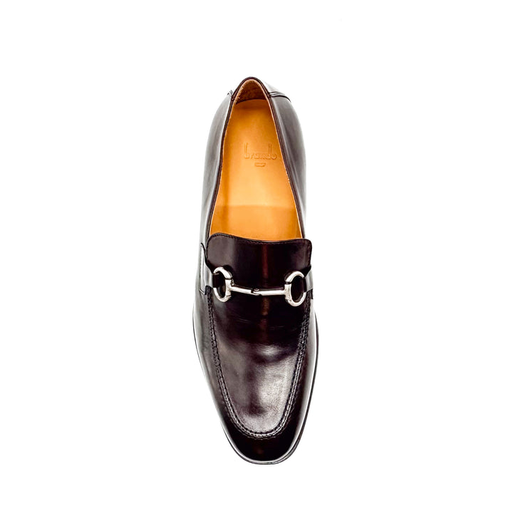 Hudson Calf Leather Horsebit Loafer