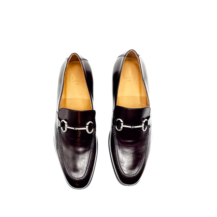 Hudson Calf Leather Horsebit Loafer