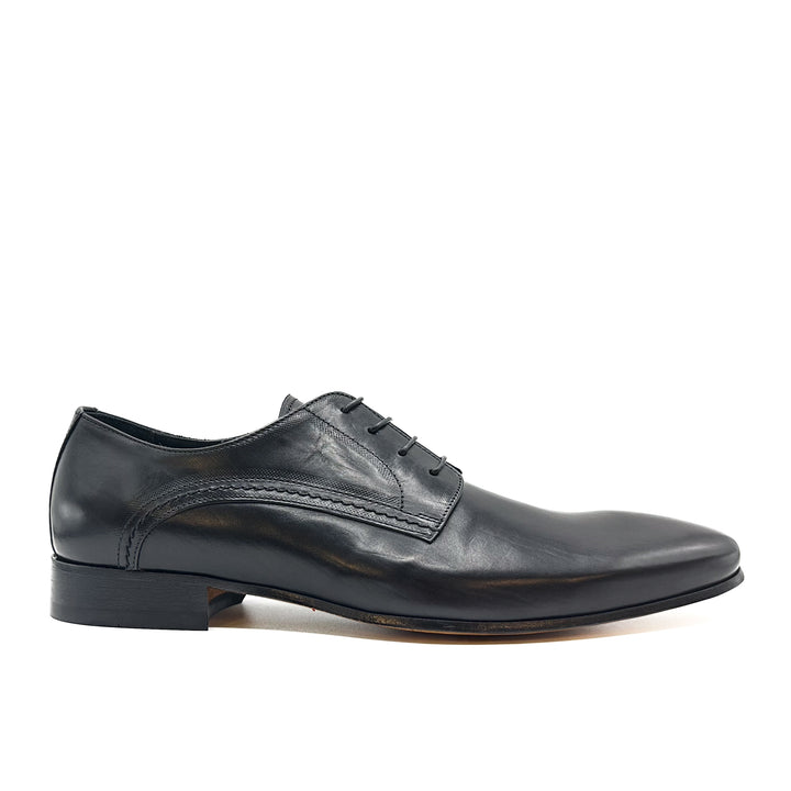 Ian Calf Leather Derby Plain Front