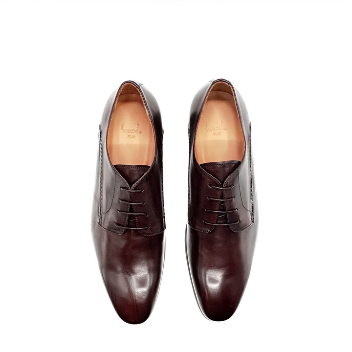Ian Calf Leather Derby Plain Front