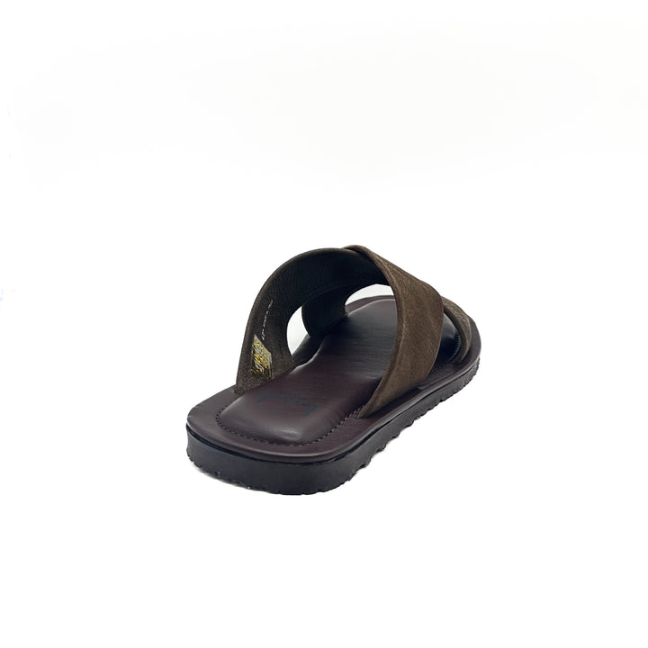 M5332 Leather Cross-over Slide