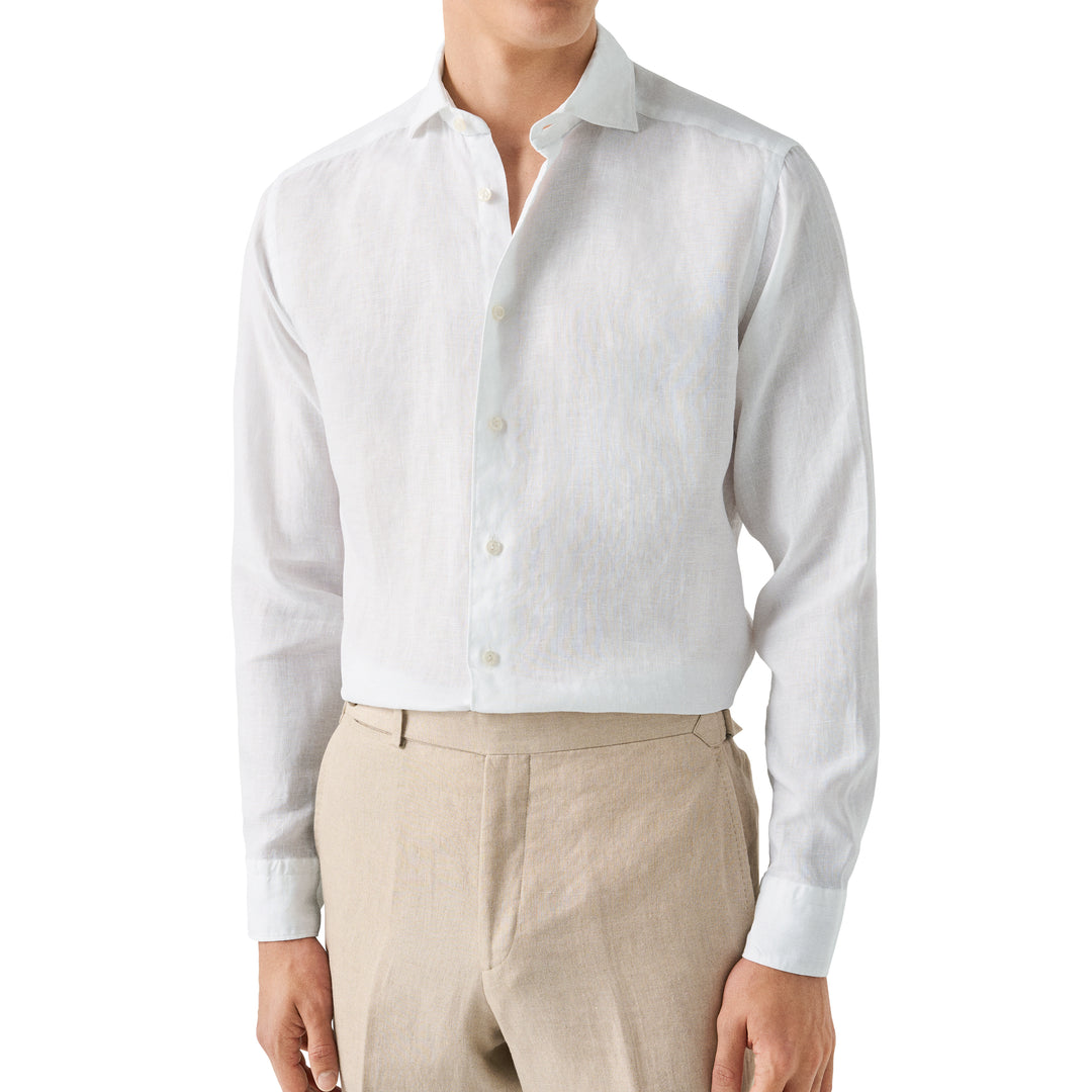 Contemporary Fit Organic Linen