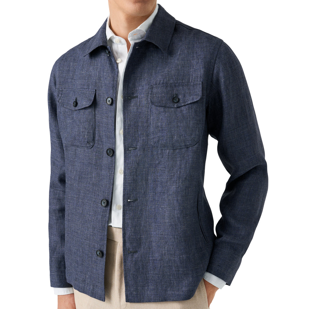 Contemporary Fit Organic Linen