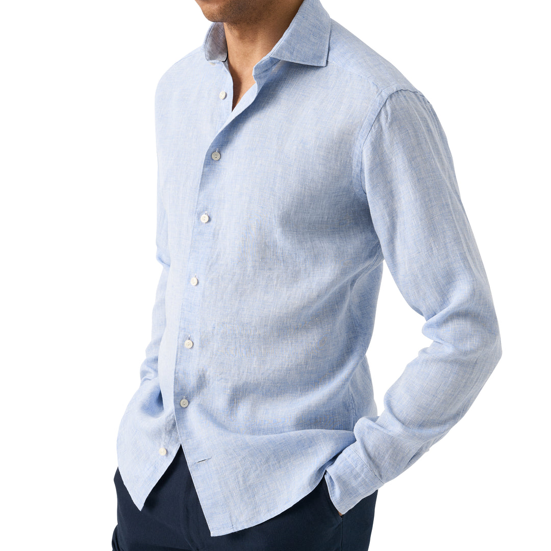 Slim Fit Casual Organic Linen