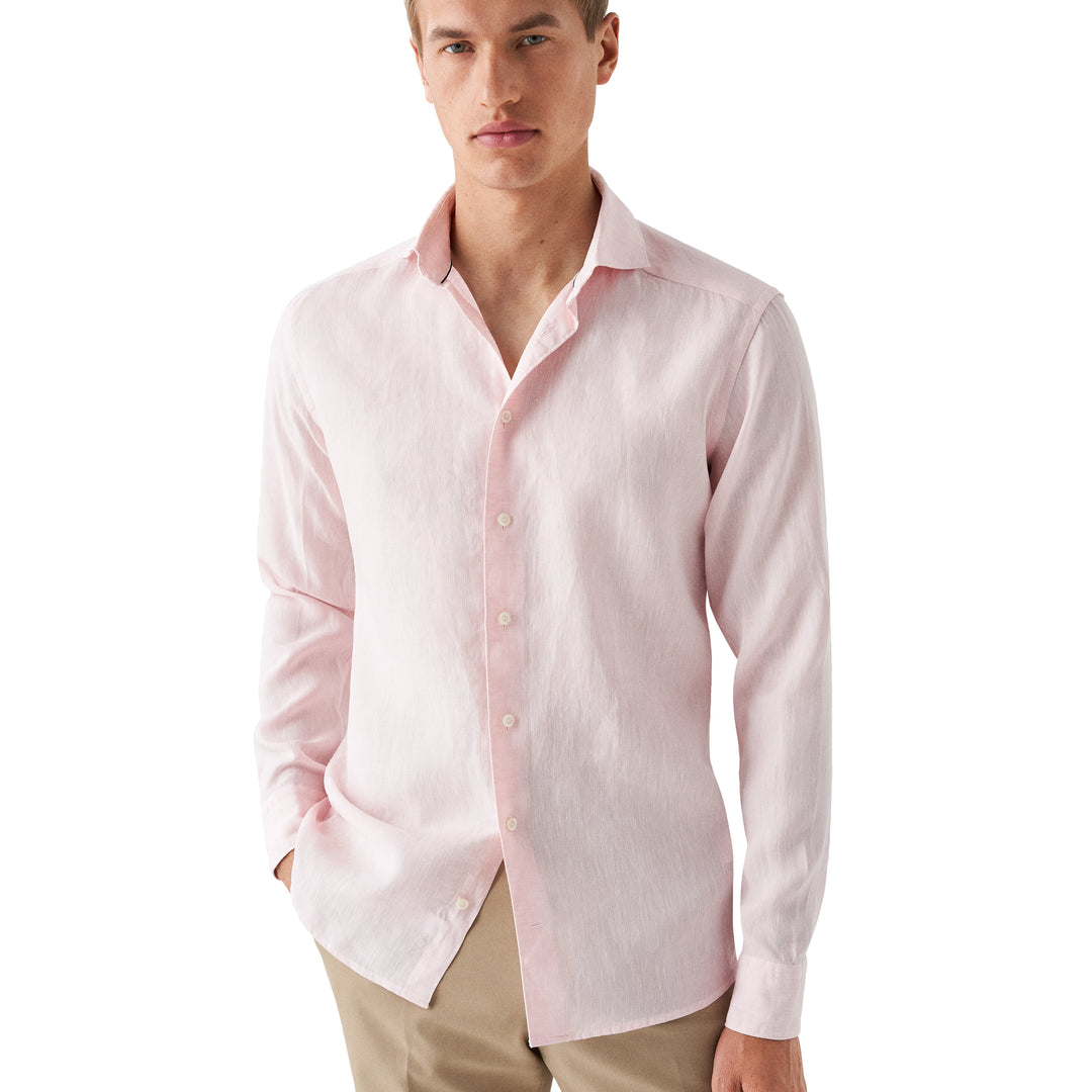 Slim Fit Casual Organic Linen