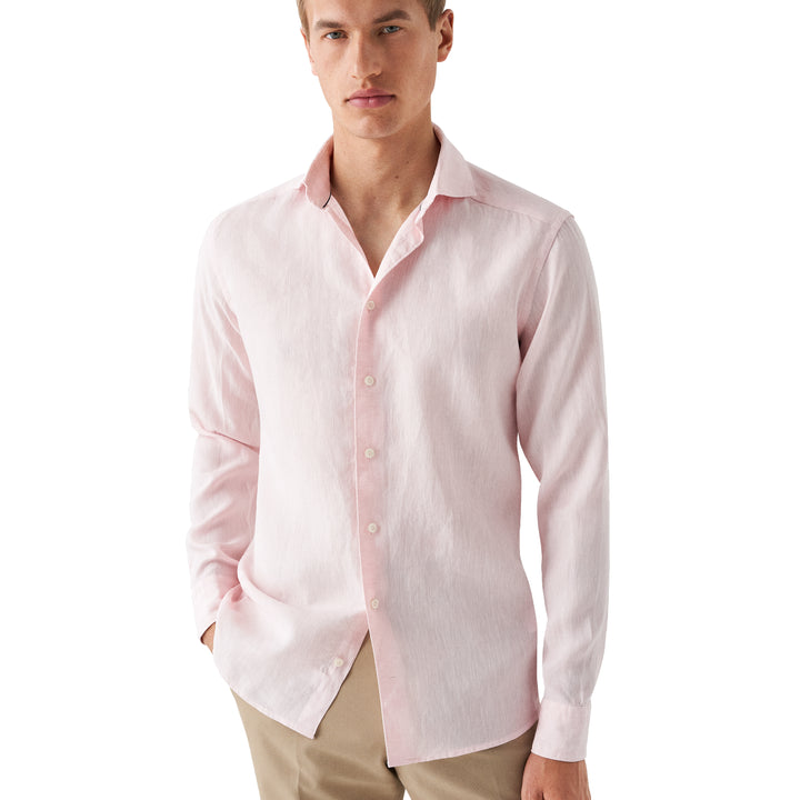 Slim Fit Casual Organic Linen