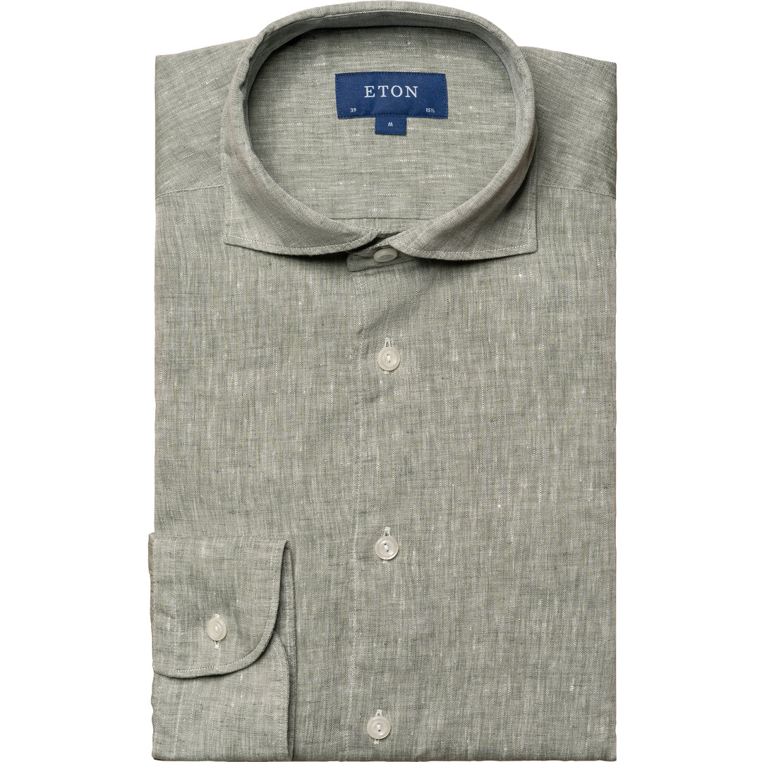 Slim Fit Casual Organic Linen