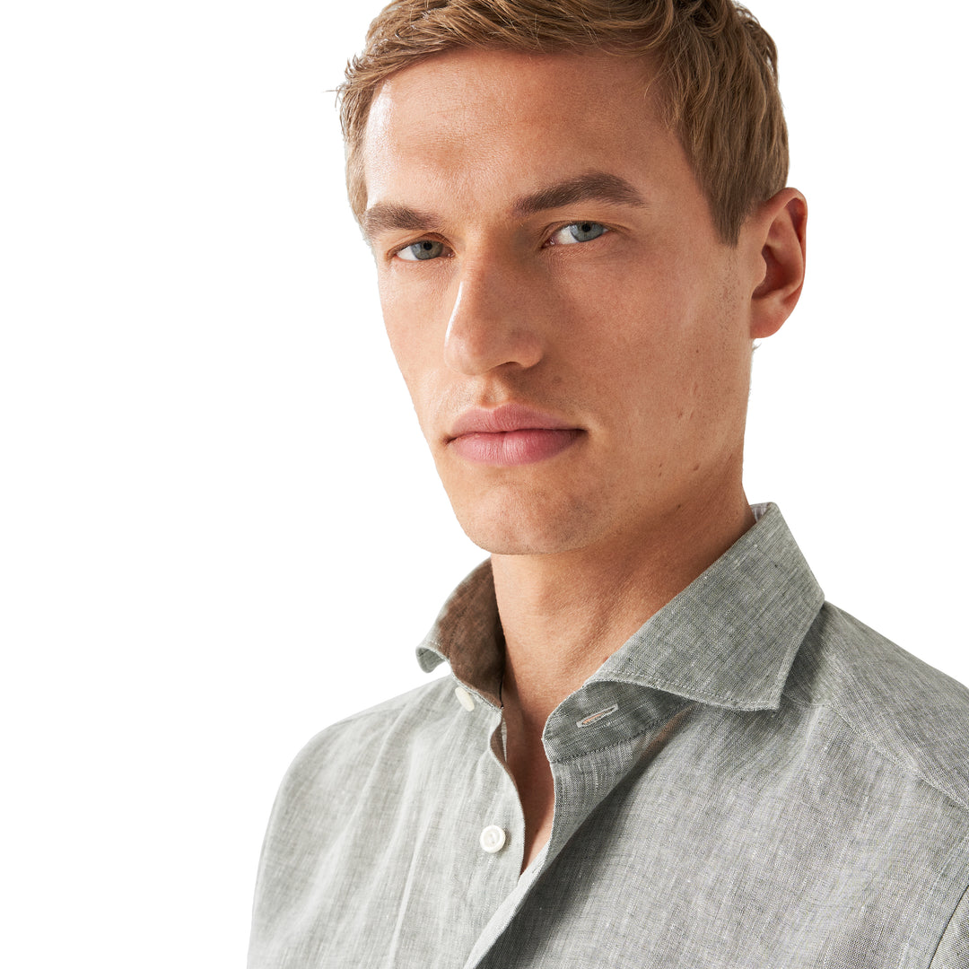 Contemporary Fit Organic Linen