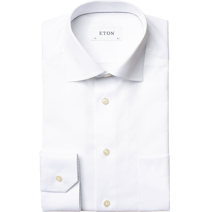 Classic Fit Signature Twill - White