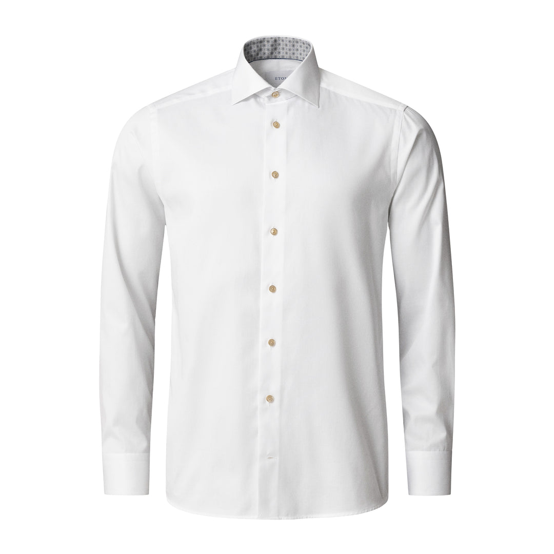 Slim Fit Signature Twill with Medallion Print Details