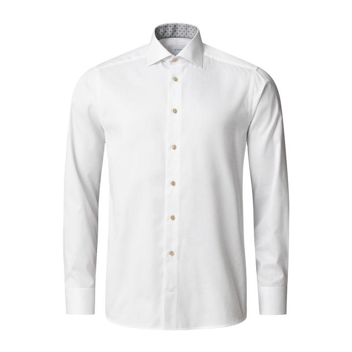 Slim Fit Signature Twill with Medallion Print Details