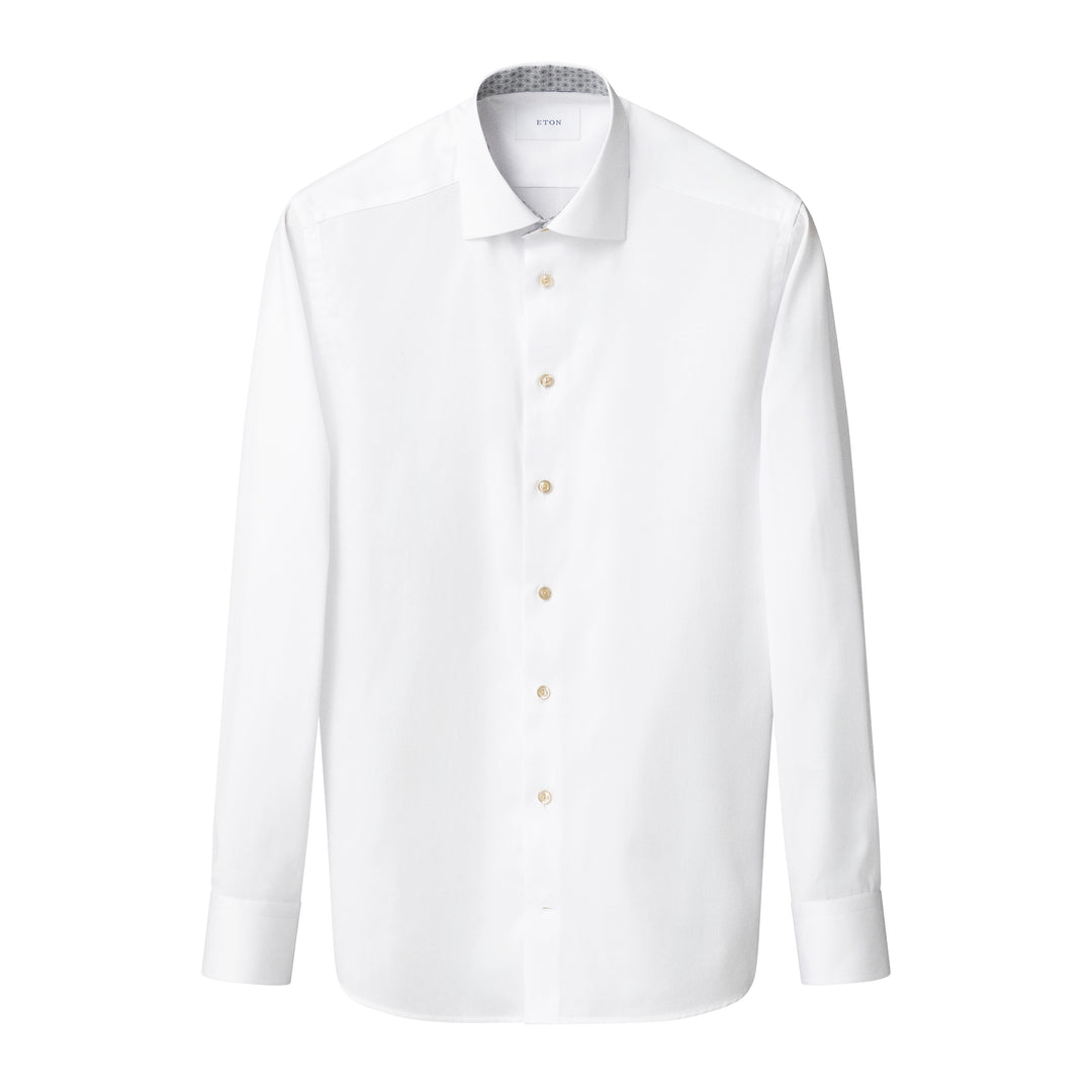 Slim Fit Signature Twill with Medallion Print Details