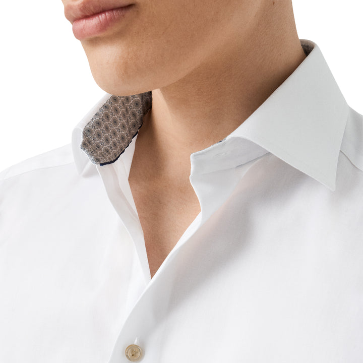 Slim Fit Signature Twill with Medallion Print Details