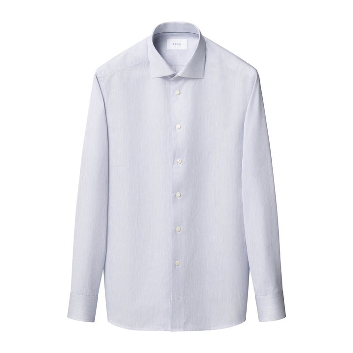 Slim Fit Striped Signature Twill