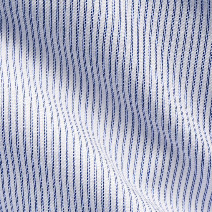 Slim Fit Striped Signature Twill