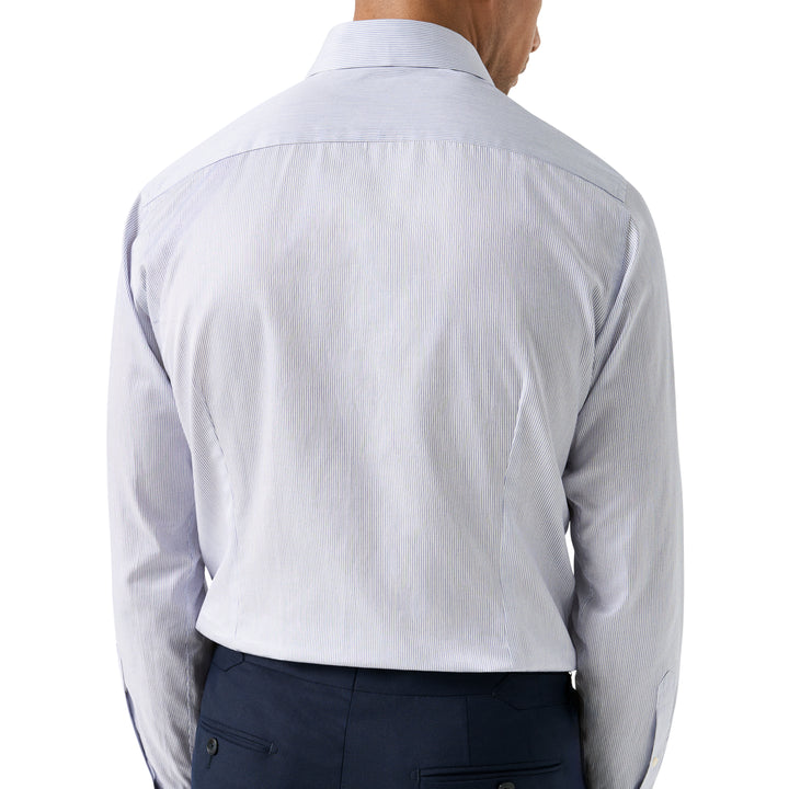 Slim Fit Striped Signature Twill