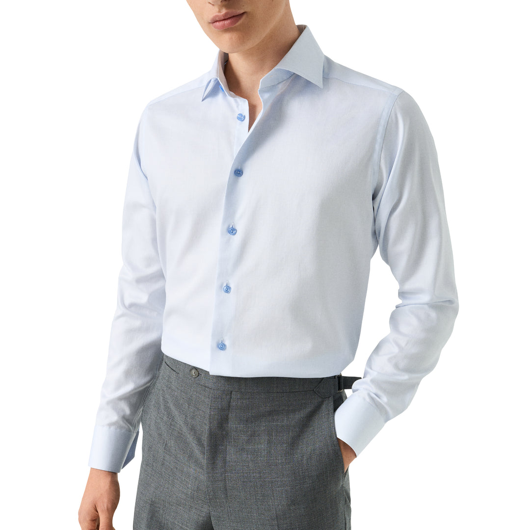 Contemporary Fit Solid Signature Oxford