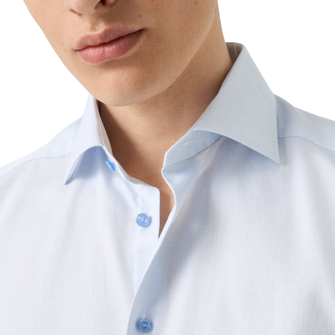 Contemporary Fit Solid Signature Oxford