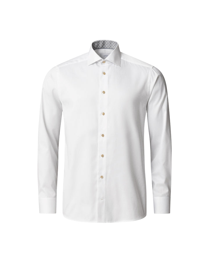 Contemporary Fit Signature Twill with Medallion Print Details