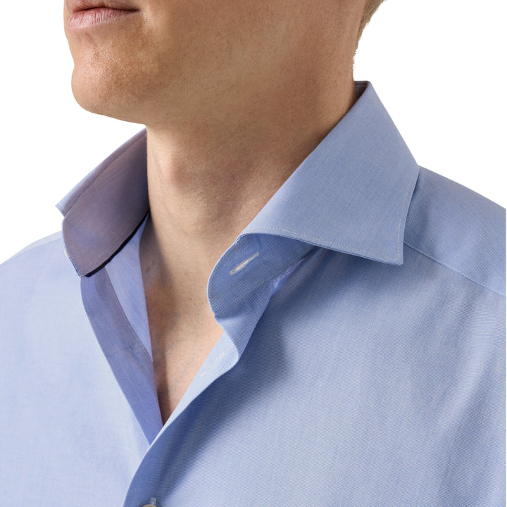 Slim Fit End on End Breeze Poplin