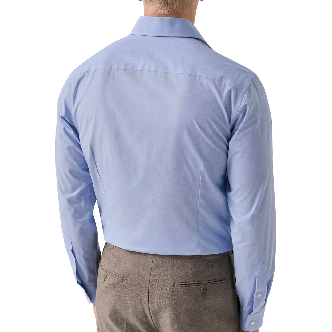Slim Fit End on End Breeze Poplin