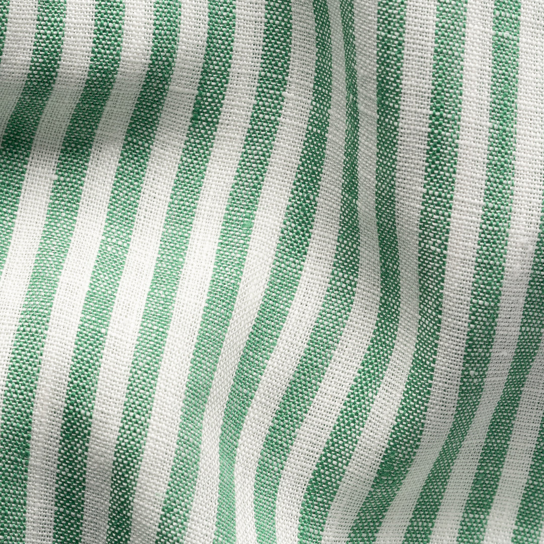 Casual Fit Striped Linen