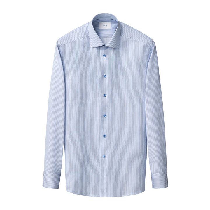 Contemporary Fit Striped Signature Twill