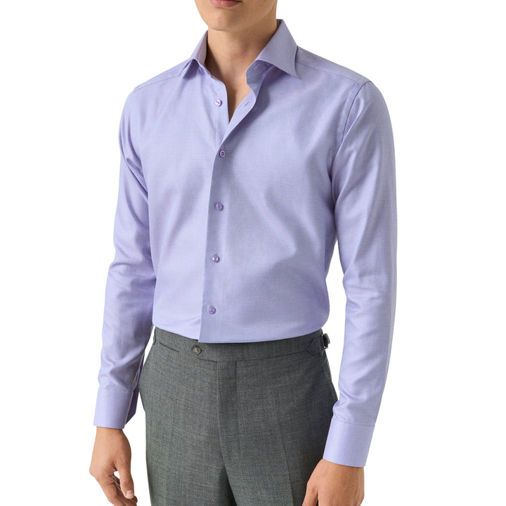 Contemporary Fit Semi Solid Signature Twill