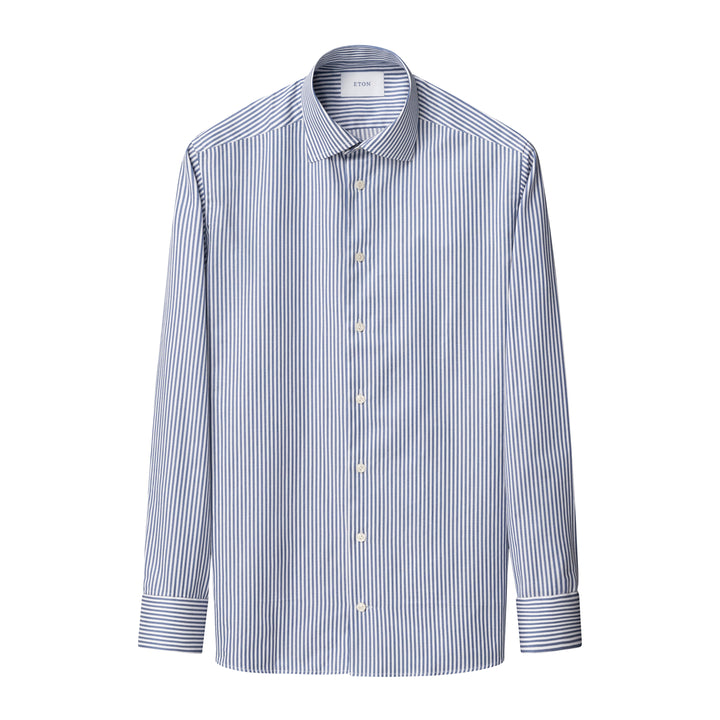 Slim Fit Bengal Striped Twill