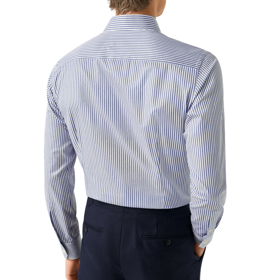 Slim Fit Bengal Striped Twill