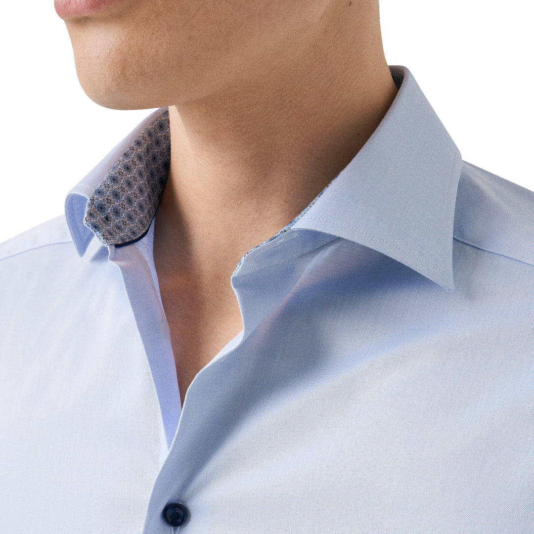 Slim Fit Signature Twill with Medallion Print Details